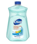 Dial Liquid Hand Soap Wash Hydrating Refill, Coconut Water &amp; Mango. 52 F... - £9.99 GBP