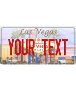 Las Vegas Sign Nevada License Plate Custom Auto Car Bike Moped Motorcycl... - $10.99+