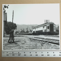 1960s Foley &amp; Burk Combined Shows Circus Train Cars on Siding 8x10&quot; Photo - $25.00