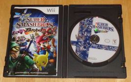 Nintendo Wii Super Smash Bros Brawl Video Game - Disc + Manual, NO COVER ART - $19.95