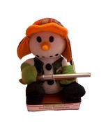 Gemmy Battery Operated Hunting Snowman Toy With Rifle & Plaid Hat - $38.25