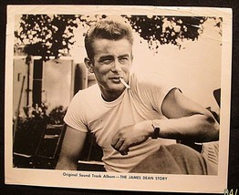JAMES DEAN (THE JAMES DEAN STORY) RARE VINTAGE 1957 CLASSIC PHOTO - $197.99