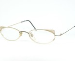 Vintage ARTE Mod 7003 3 Oro/Nero Occhiali da Sole Montatura Occhiali 49-... - $56.42