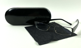Fendi Eyeglass Frames Model F700 51017 001 165 With Case And Cleaning Cloth - $87.50