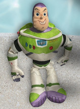 Disney Store Buzz Lightyear Toy Story Plush Stuffed Cloth Pixar 14&quot; - £10.90 GBP