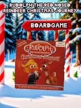 Rudolph The Red Nosed Reindeer Christmas Journey Board Game New + Christ... - £16.85 GBP