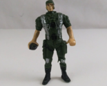 Vintage Plastic Military Service Man With Grenade 3.25" Action Figure - $4.84