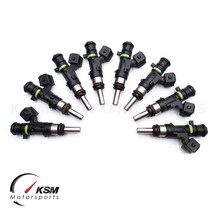 8 x Fuel Injectors for Bosch 0280158123 1300cc 124lb Long Nozzle EV14ST E85 - £283.27 GBP