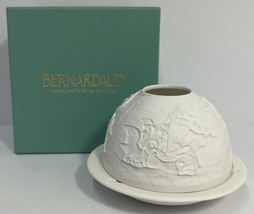 Bernardaud Limoges France Votive Tea Light Fairy Lamp Cherub Angel Vintage - £18.68 GBP