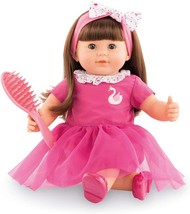 Corolle Mon Grand Poupon Alice 14’’ Doll with Brush for Real Hair Play , Pin - £59.92 GBP