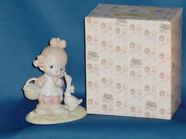 1985 Enesco Precious Moments Waddle I Do Without You No 12459 With Original Box - £7.65 GBP