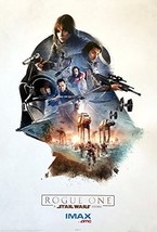 Rogue One: A Star Wars Story Original Promo Movie Poster 13&quot;x19&quot; Amc Imax Week 1 - £23.49 GBP