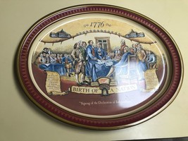 Miller Brewing Co - Beer Advertising Serving Tray - Birth of a Nation - £7.47 GBP