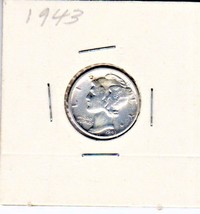 Dime coin - Mercury Dime 1943 - £2.79 GBP