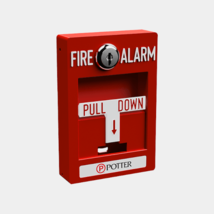 Potter PAD100-PSSA Single Action Addressable Manual Pull Station - $218.31 CAD