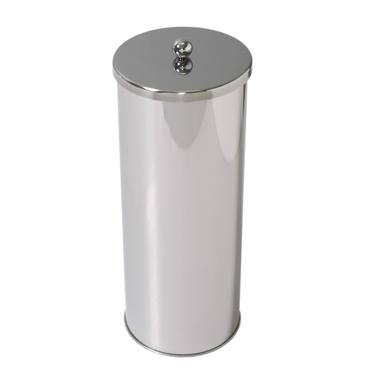 ZPC Zenith Products Zenna Home 7666ST, Toilet Paper Canister, Chrome, Stainless