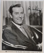 Ray Milland Signed Photo - Close To My Heart - Dial M For Murder - The Lost Week - £210.80 GBP