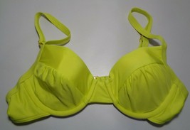 Antonio Melani Size Small Molded Soft Cup Underwire Bra Yellow New Bikini Top - £54.60 GBP