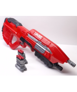 Boom Co Red Halo MA5 Blaster Rifle UNSC Dart Gun Master Chief w/ 2x Maga... - $104.30