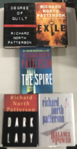 Richard North Patterson Hardcover Degree Of Guilt Exile The Spire Dark Lot of 6 - £19.45 GBP