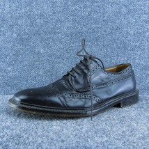 Mikekonos  Men Derby Shoes Black  Lace Up Size 8.5 Medium - $49.50