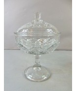 Vintage Decorative Pressed Glass Candy Dish - $29.70