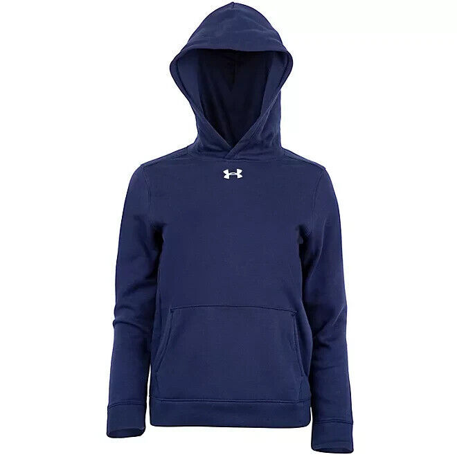 Primary image for Under Armour Boys Hustle Fleece Hoodie YMedium (8)Midnight Navy