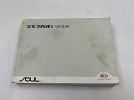 2016 Kia Soul Owners Manual Handbook OEM A03B48029 - $35.99
