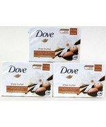 3 Packs Dove Shea Butter &amp; Warm Vanilla Scent Gentle 2 Count Beauty Crea... - $27.22 CAD