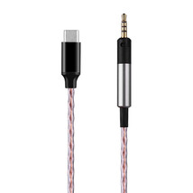 6N OCC USBC TYPEC Audio Cable For Sennheiser HD 2.20S 2.30i 2.30g HD 560S - £21.11 GBP