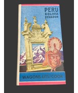 Vintage 1950 Wagons-Lits/Cook Travel Brochure Peru Bolivia Ecuador - €25,66 EUR