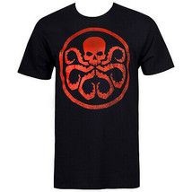 Hydra Symbol on Black T-Shirt Black - £28.13 GBP+