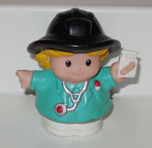 Fisher Price Current Little People Girl Doctor FPLP - €4,28 EUR