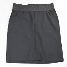 NEW Gap 6 Gray Stripe Maternity Demi Panel Womens Straight Pencil Skirt - £11.98 GBP