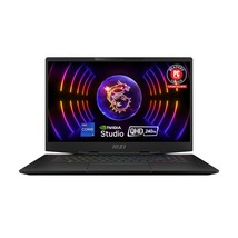 MSI Stealth 17 Studio Laptop: Intel Core i9-13900H, GeForce RTX 4070, 17.3&quot; QHD  - £2,172.34 GBP