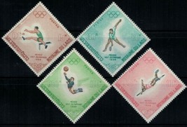 Laos 178-181 MNH Sports Olympics Soccer Tennis ZAYIX 031822S54M - £1.92 GBP