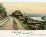 New York Central Railroad &amp; Mohawk River Aqueduct Postcard Schenectady 1906 - $13.86