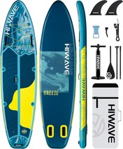 Inflatable Stand Up Paddle Board 11’*34”*6” Sup Board, 350Lbs Capicity - $233.99