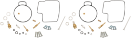 Parts Unlimited Carburetor Repair Kit for1992-2000 Honda Gold Wing SE GL1500E - £77.49 GBP