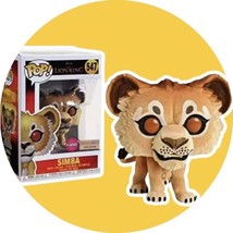 Funko POP Disney Lion King SIMBA 547 Hot Topic Exclusive Collectible Toy - £9.65 GBP