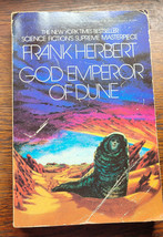 Paperback Book God Emperor Of Dune Frank Herbert Science Fiction Collectible - £15.70 GBP