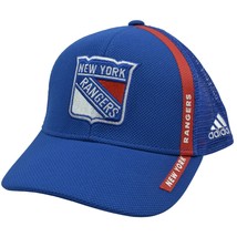 New York Rangers Adidas 11AVZ NHL Team Meshback Hockey Hat - £18.59 GBP