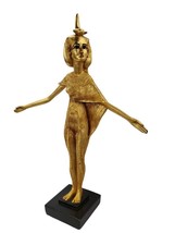 THE GODDESS GALLERY Replica of Ancient Egyptian Goddess Selket with Scor... - £22.38 GBP