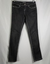 Imperial Star Skinny Jeans Charcoal Dark Wash Denim Women&#39;s Junior Size 11 - £16.44 GBP