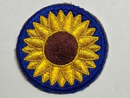 NATIONAL GUARD, KANSAS, HQS, PATCH, FULLY EMBROIDERED, CUT EDGED, ORIGINAL - £5.95 GBP