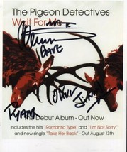 The Pigeon Detectives FULLY SIGNED Photo + COA Guarantee - $39.99