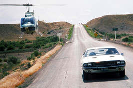 Vanishing Point 1970 Dodge Challenger chased by helicopter classic car 18x24 Pos - £17.93 GBP