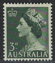 Australia 1953-54 Very Fine Mnh Stamp Scott # 257 - £0.56 GBP