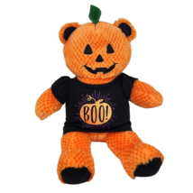 Build A Bear Halloween Jack O Lantern Light Up Glow Orange Pumpkin Stuffed Plush - $94.05