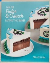 Dairy Queen Poster Fudge Crunch 22x28 dq2 - $82.41